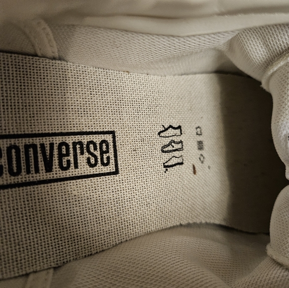 Converse sneakers beige size 7 womens - Picture 6 of 7